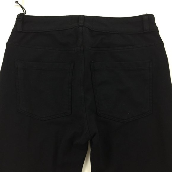 NWT PARKER SMITH Onyx Black Anarchy Knit Skinny Stretch Jeans Pants - Picture 8 of 10